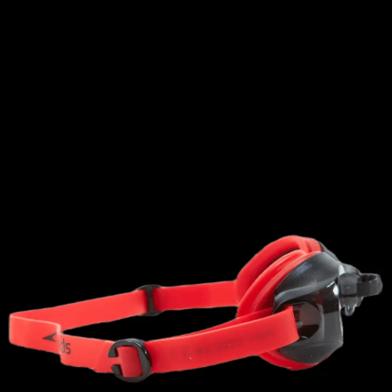Outlet Speedo Jet Goggles Lava Red/smoke Röd