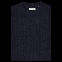 Online Jack & Jones Jjcraig Knit Crew Neck Sky Captain Svart