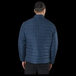 Jack & Jones Jjeace Spring Puffer Collar Sn Navy Blazer Blå Outlet