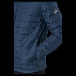 Jack & Jones Jjeace Spring Puffer Collar Sn Navy Blazer Blå Outlet
