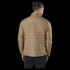 Jack & Jones Jjeace Spring Puffer Collar Sn Elmwood Beige Clearance