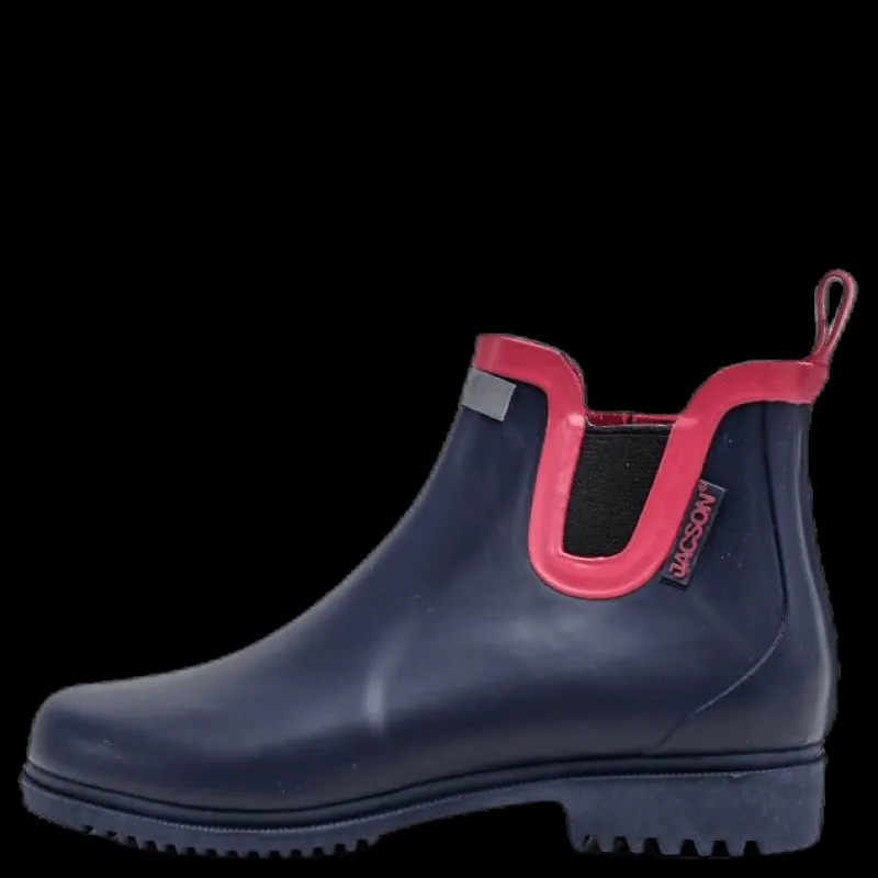 Jacson Jodhpur Rubber Junior Blue/Pink Blå och Rosa Best