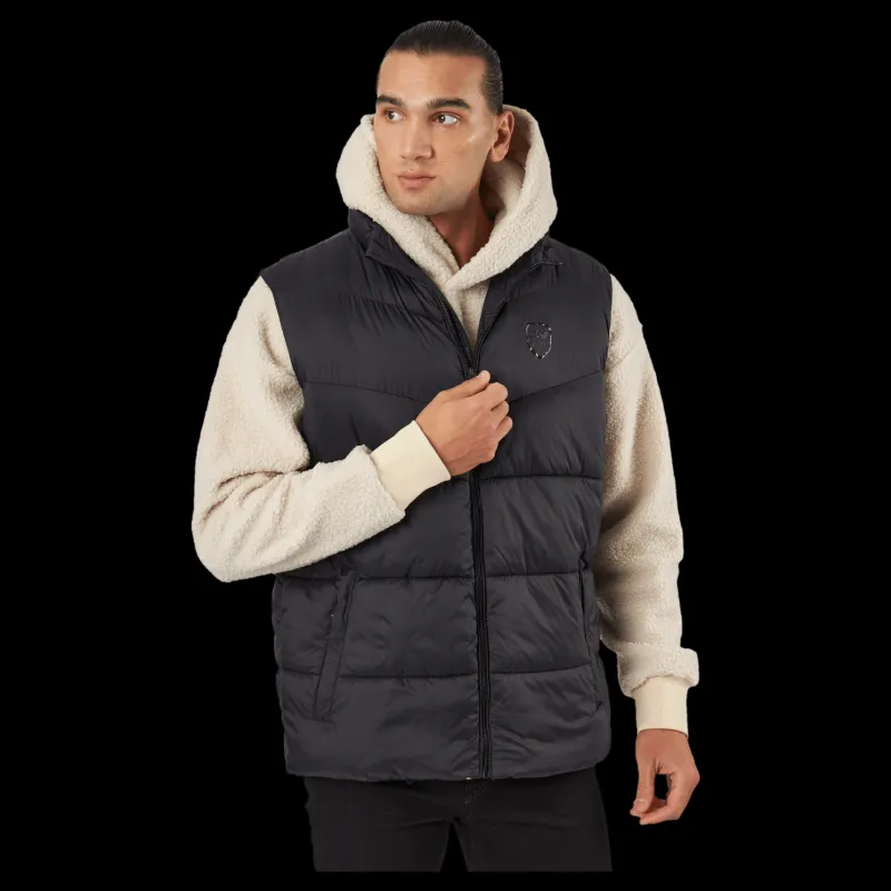 Tuxer Jonathan Waistcoat Black Svart Discount