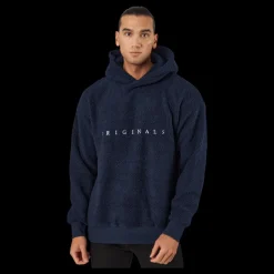 Outlet Jack & Jones Jorcopenhagen Teddy Sweat Hood Navy Blazer