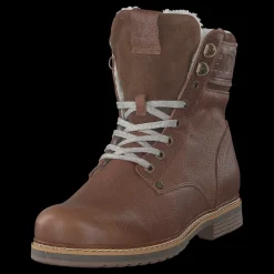 Outlet Björn Borg Josie High Fur Dark Brown Brun