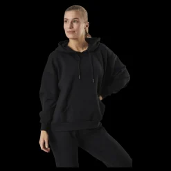 Discount Only Joy L/S Oversize Hood Swt Black Svart