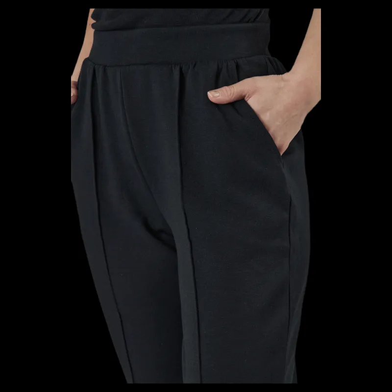 New Only Joy Pant Swt Black Svart
