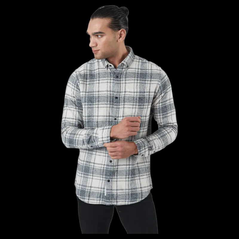 Jack & Jones Jprbluclassic Denver X-mas Shi Almond Milk Flerfärgad Clearance