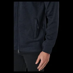 Sale Jack & Jones Jprblumarlon Sweat Zip High Ne Seaborne Blå
