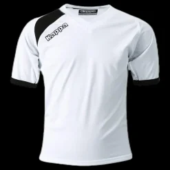 Kappa Jr Active Jersey SS Pavie 2017 White Vit