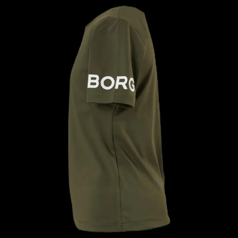Online Björn Borg Jr Borg Tee Green Grön