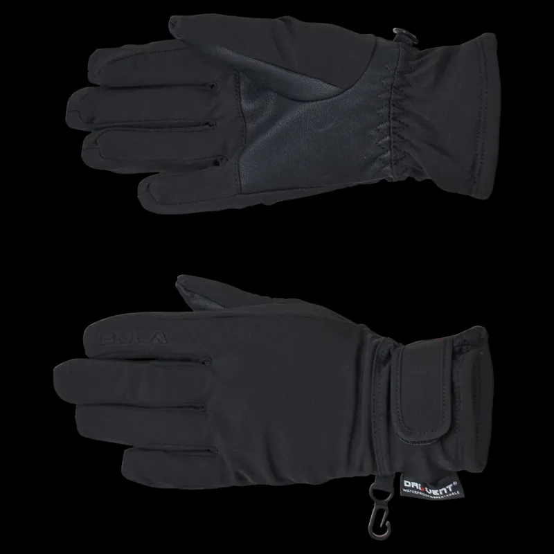 Outlet Bula Jr Classic Gloves, Web Black Svart