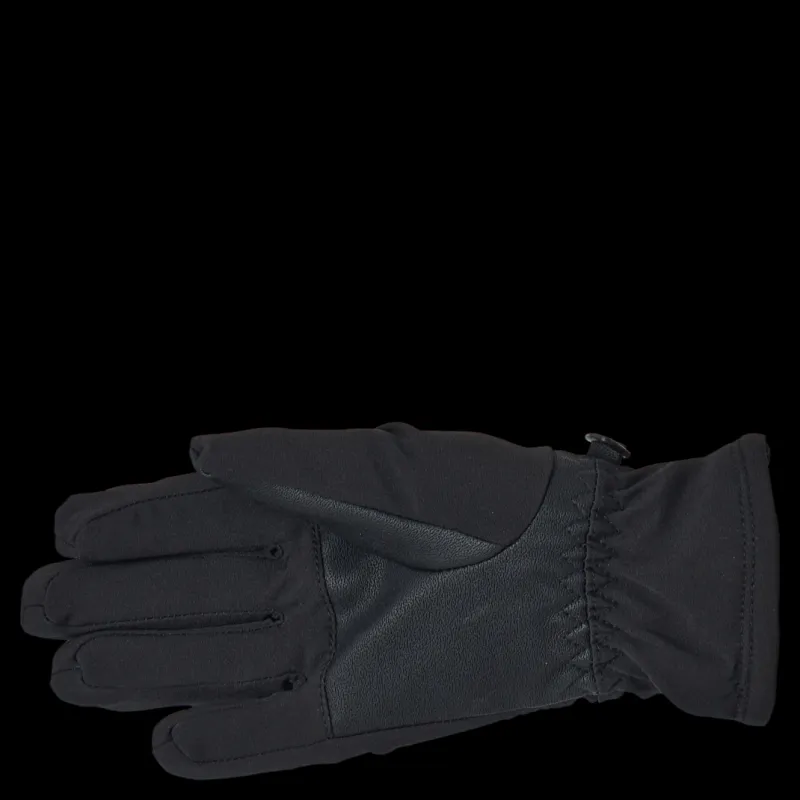 Outlet Bula Jr Classic Gloves, Web Black Svart