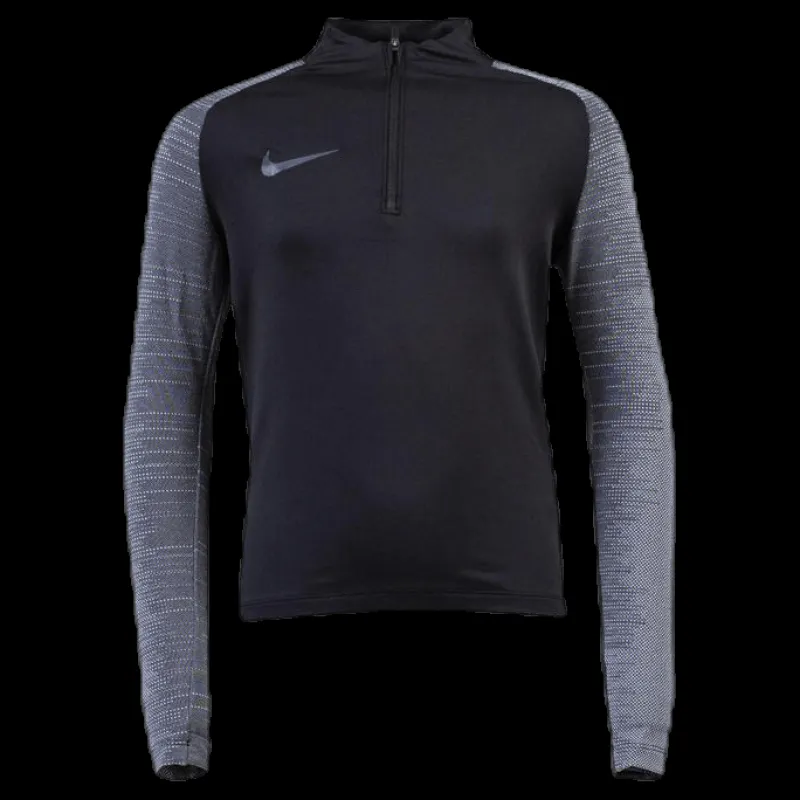 Nike Jr Dry Strike Drill Top Black Svart New