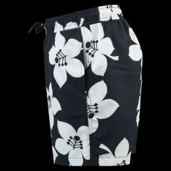Björn Borg Jr Loose Kenny Swimshorts White/Black Vit och Svart Hot