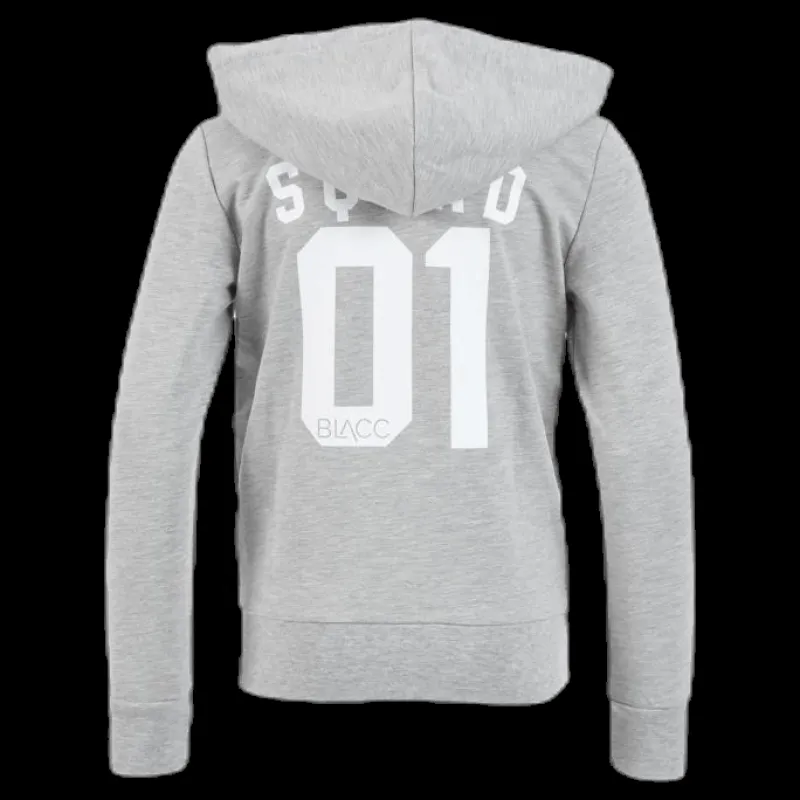 Online BLACC Jr Natalia Zip Hoodie Grey Grå