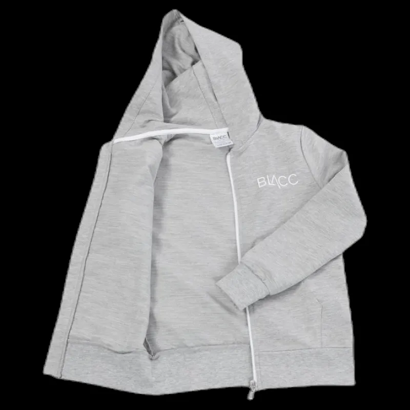 Online BLACC Jr Natalia Zip Hoodie Grey Grå