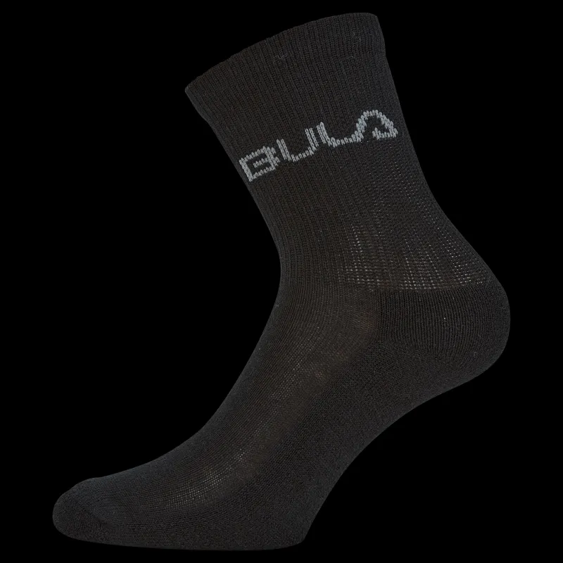 Bula Jr 2pk Wool Sock Web Denim Blå Best