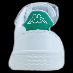 Kappa Jr. Sneakers, Zoomy White/Green Vit och Grön