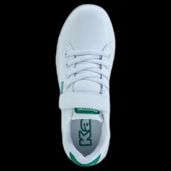 Kappa Jr. Sneakers, Zoomy White/Green Vit och Grön