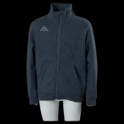 Kappa Jr Sweat FZ, Omni Blue Blå Sale