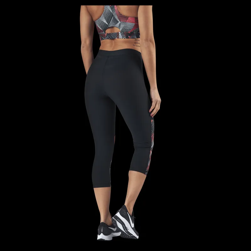 Only Play Judie Aop 3/4 Training Tights Black Svart Online