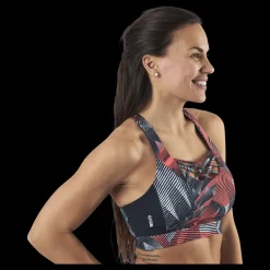 Sale Only Play Judie Aop Training Bra Black Svart