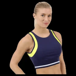 BLACC Jump Sports Bra Blue/White/Yellow Blå, Vit och Gul Outlet