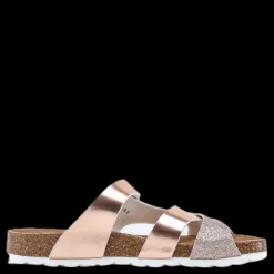 Nonation Junin Slipper Gold Guld Discount