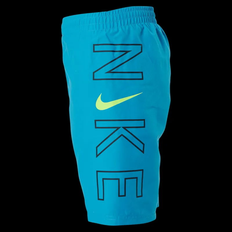 Hot Nike Swim Junior 8" Volley Shorts Blue Blå