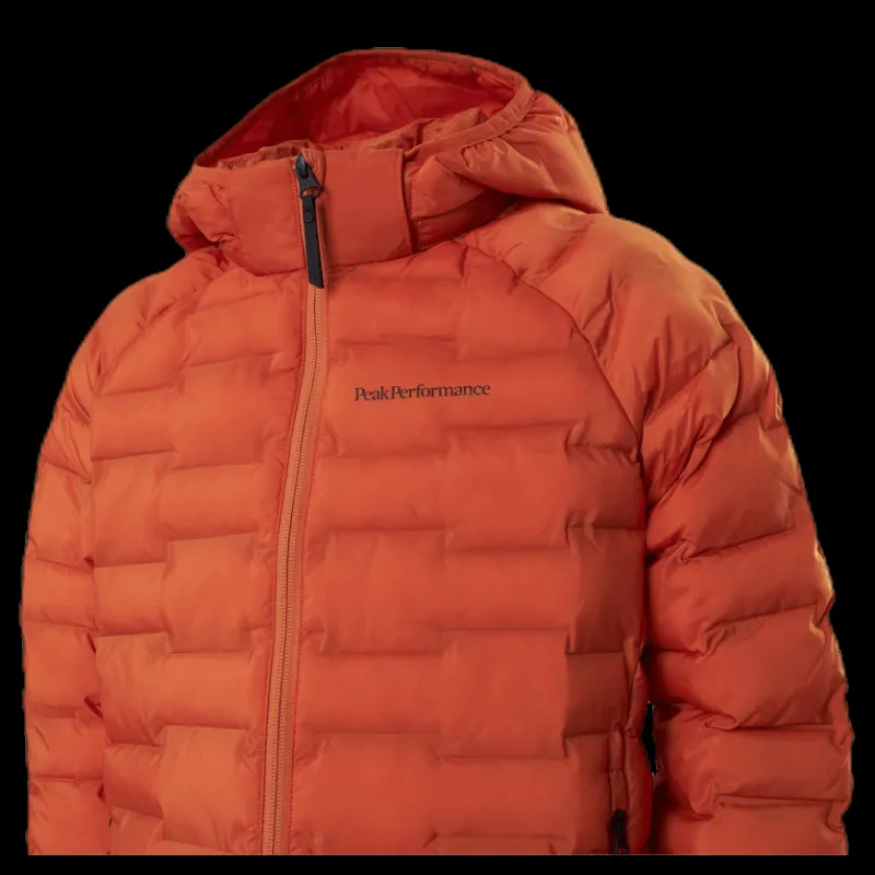 Peak Performance Junior Argon Light Hood Orange Sale