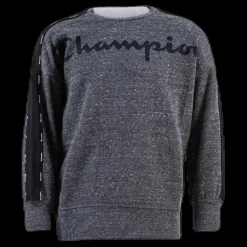 Discount Champion Junior Crewneck Sweatshirt Grey Grå