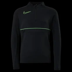 Nike Junior Dri-FIT Academy 21 Drill Top Green/Black Svart New