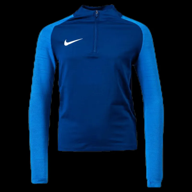 Hot Nike Junior Dry Strike Drill Top Blue Blå