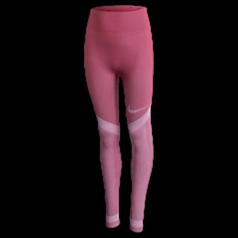 Discount Nike Junior Fenom Seamless Tights Pink Rosa