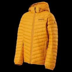 Peak Performance Junior Frost Down Hood Jacket Yellow Gul Online