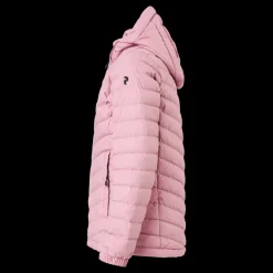 Peak Performance Junior Frost Down Hood Jacket Pink Rosa