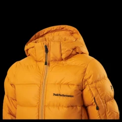 Peak Performance Junior Frost Down Jacket Yellow Gul New