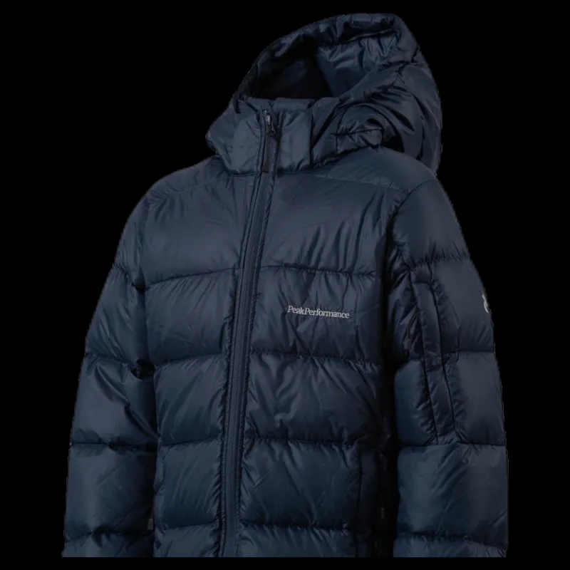 Peak Performance Junior Frost Down Jacket Blue Blå Online