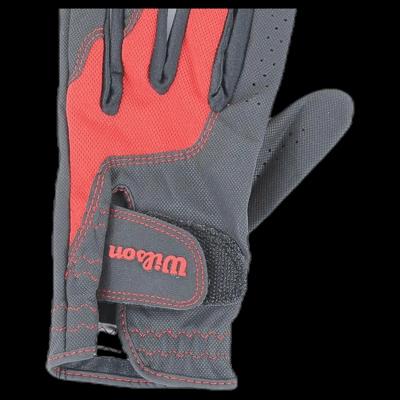 New Wilson Staff Junior Glove Black/Red Svart och Röd