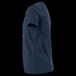Discount Peak Performance Junior Ground Tee Blue Shadow Blå