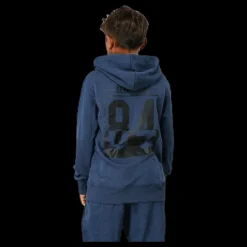 Outlet BLACC Junior Harvey Hoodie Blue Blå