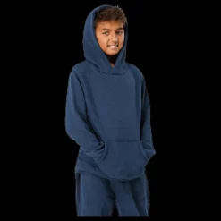 Outlet BLACC Junior Harvey Hoodie Blue Blå