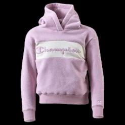 Champion Junior Hooded Polar Fleece Purple Lila Sale