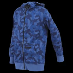 Outlet BLACC Junior James Camo Zip Patterned/Blue Mönstrad och Blå