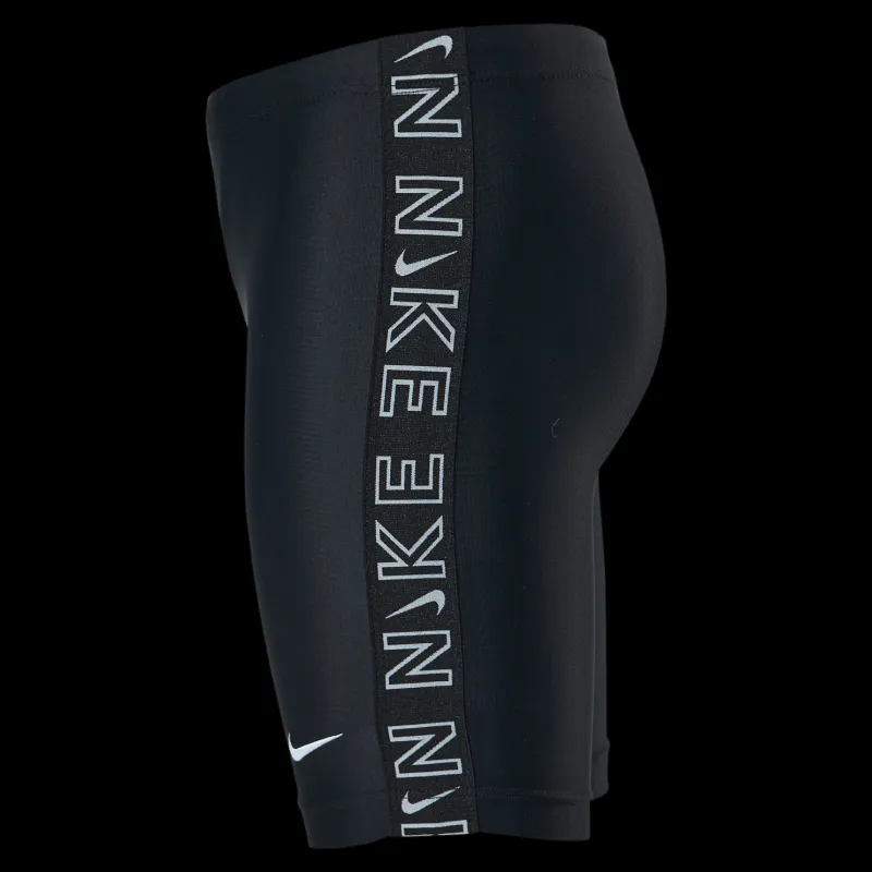 Clearance Nike Swim Junior Jammer Black Lila