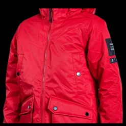 Peak Performance Junior Local Parka Red Röd New