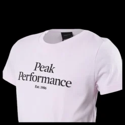 Peak Performance Junior Original Seasonal Tee Pink Rosa Online
