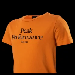 Peak Performance Junior Original Tee Orange Online