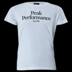Peak Performance Junior Original Tee White Vit New